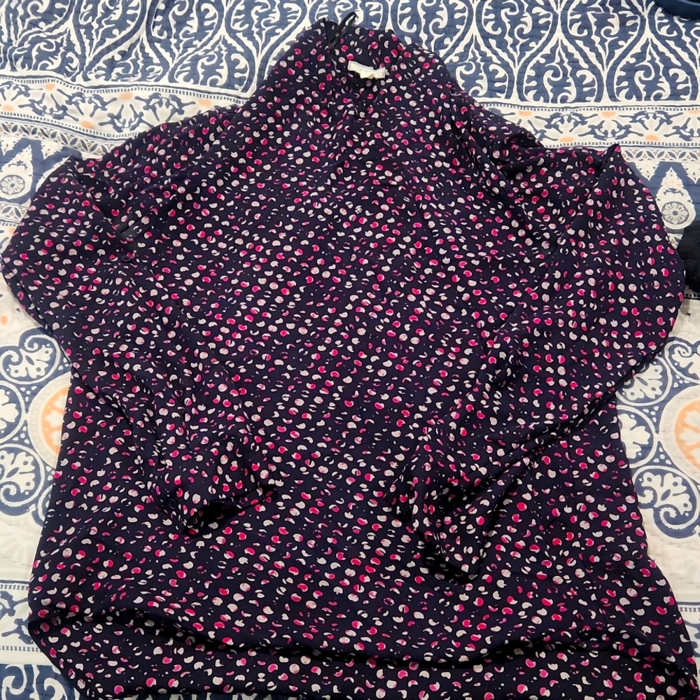 Pleione cross front wrap top L